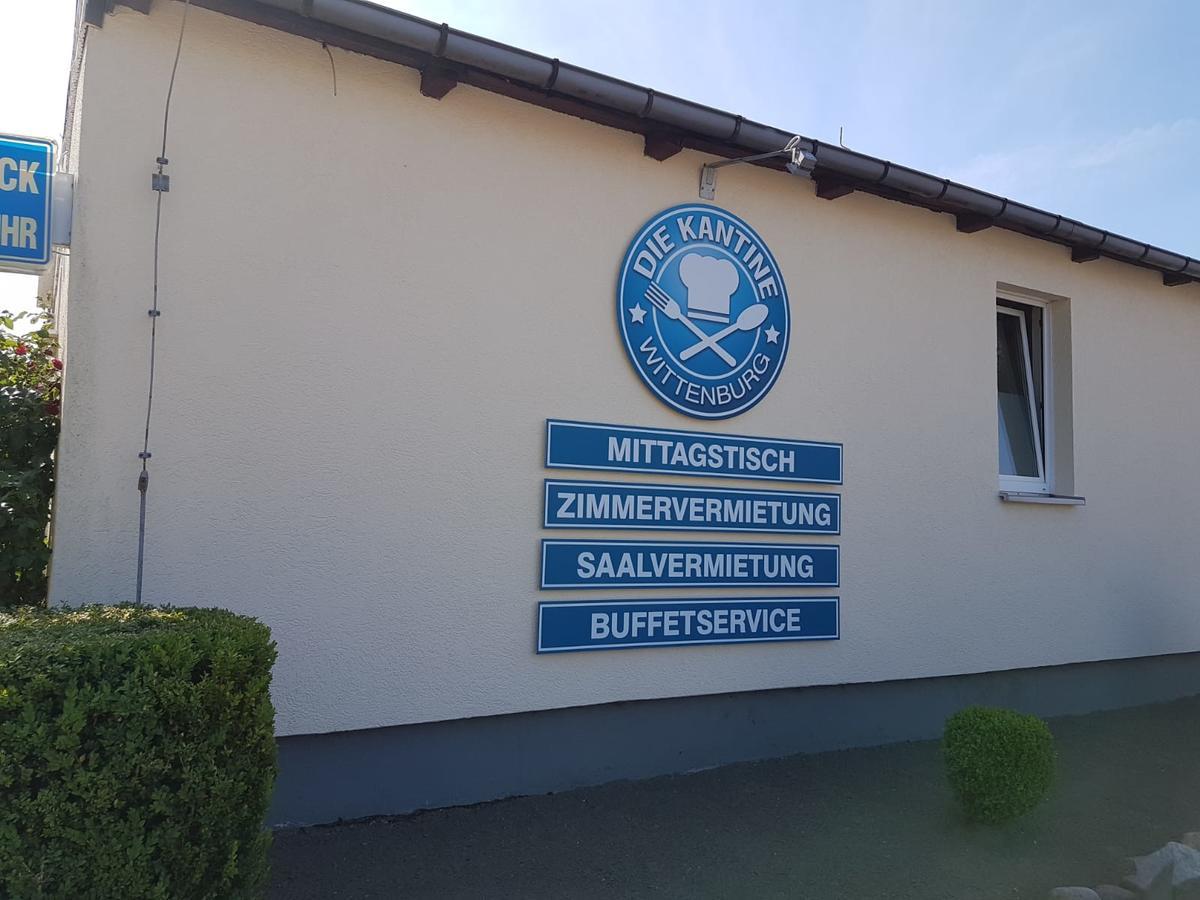 Die Kantine Wittenburg Zimmervermietung Und Hostel Exterior foto